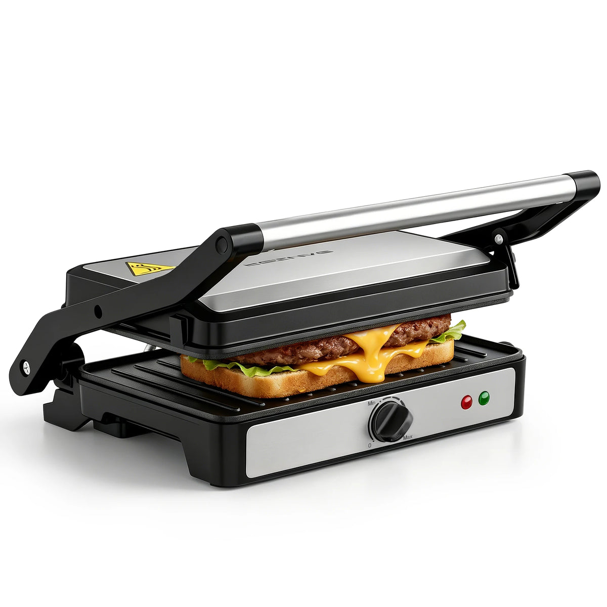 CACHOO Sandwich Maker and Indoor Grill Panini Press