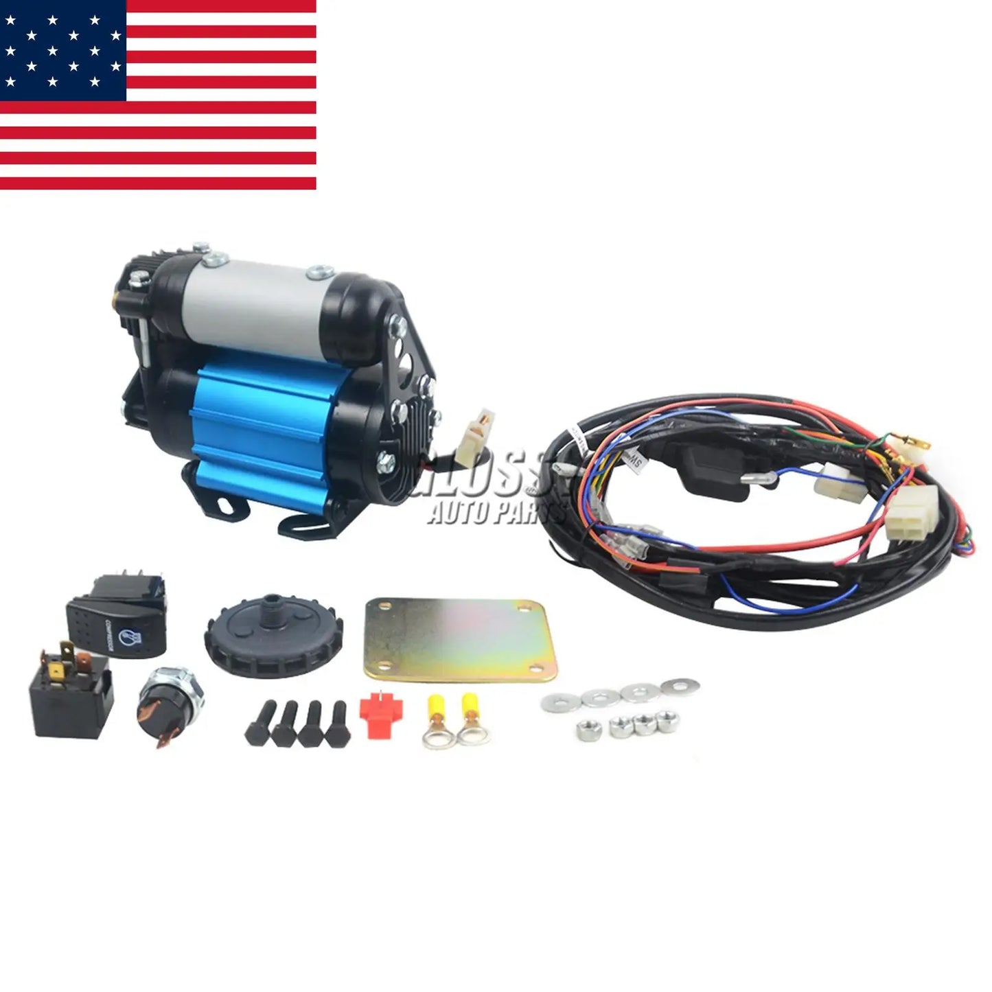 High Performance 12V Universal Air Compressor