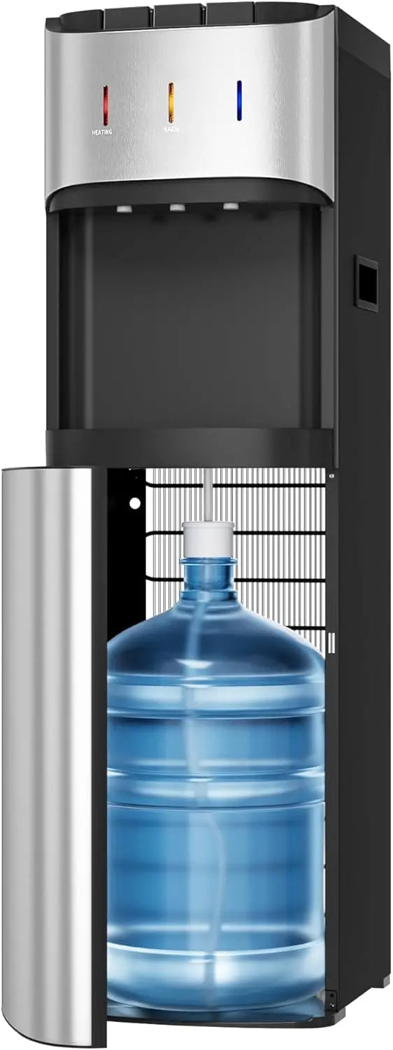 XMSJ Bottom Loading Water Cooler Dispenser Stainless Steel With Hot
