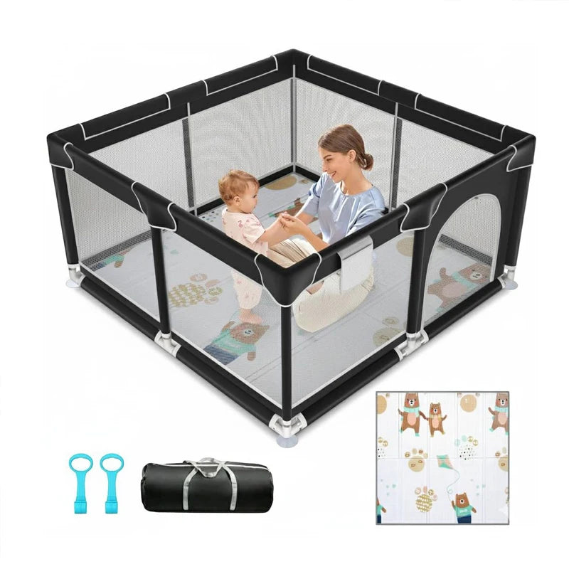 360 Degree Baby Playpen Fence Playground Ages 0 To 6