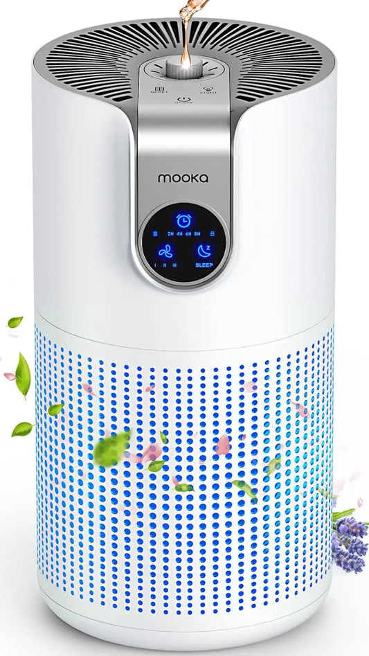 MOOKA Air Purifier HEPA with Aromatherapy for Home Use