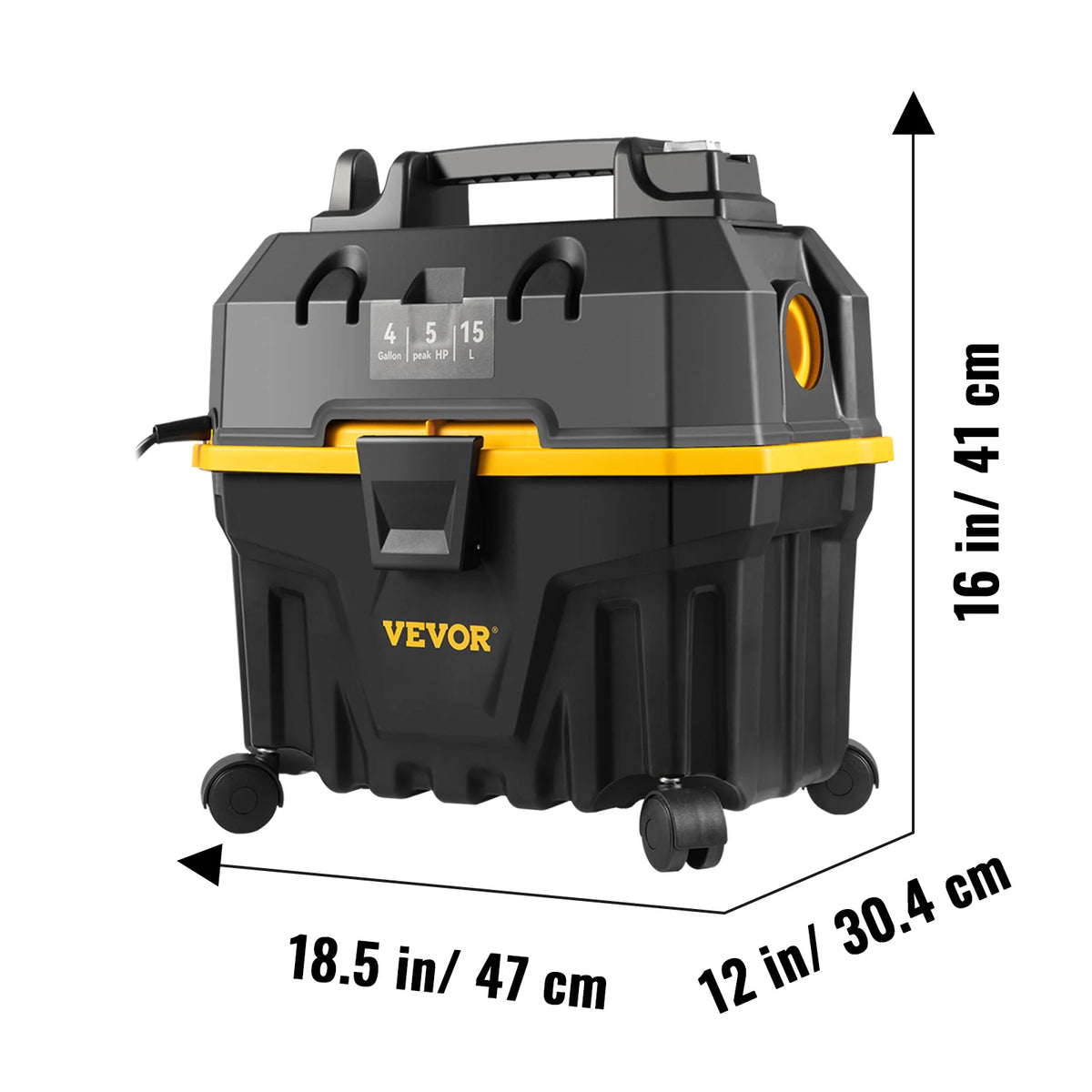 SucceBuy Wet And Dry Vacuum Cleaner With Air Blower For Car