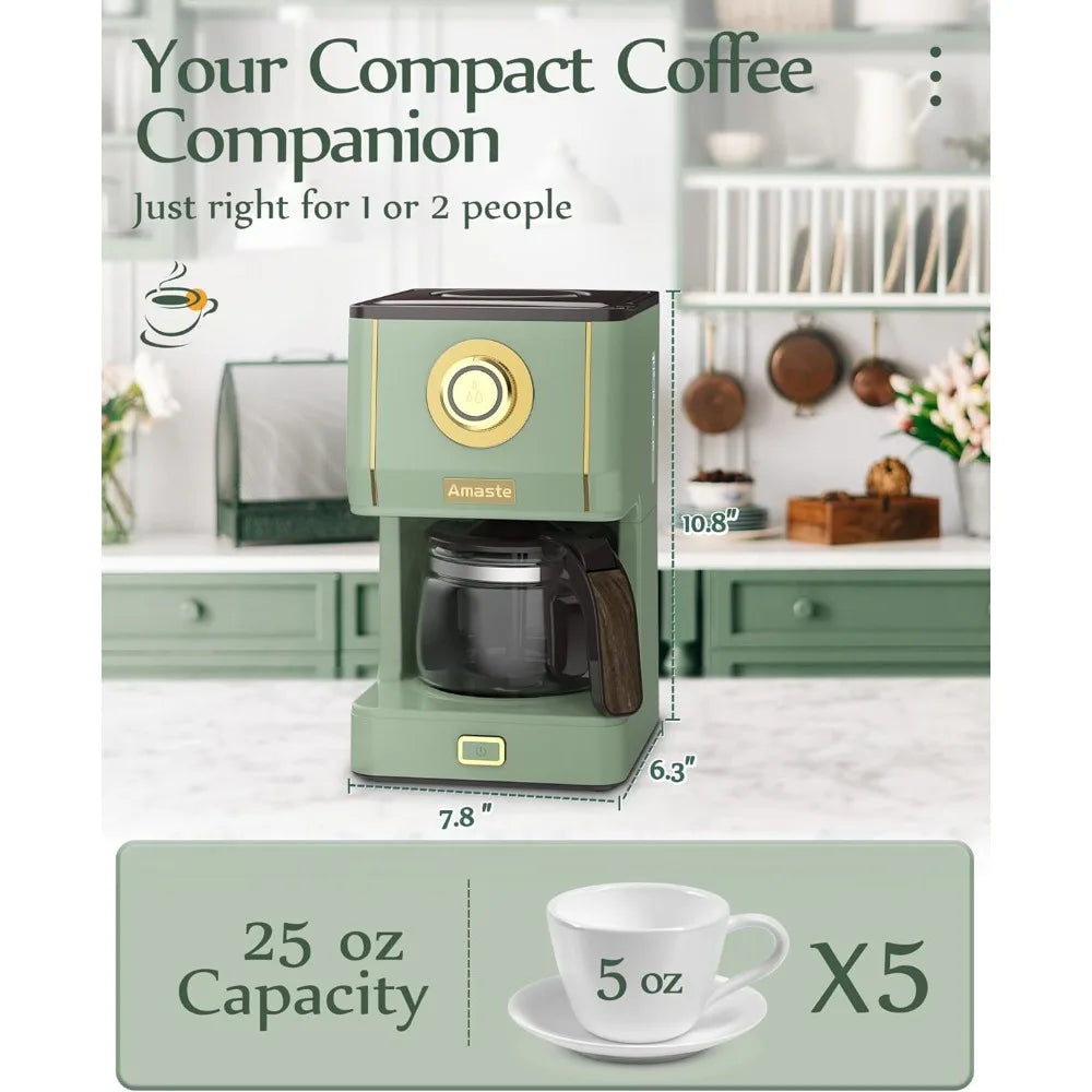 Amaste Drip Coffee Maker Coffee Machine with Adjustable Brew Strength