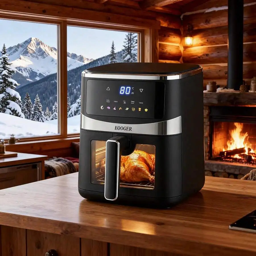 XMSJ 8-In-1 Air Fryer For Crispy Leftovers And Quick Meals