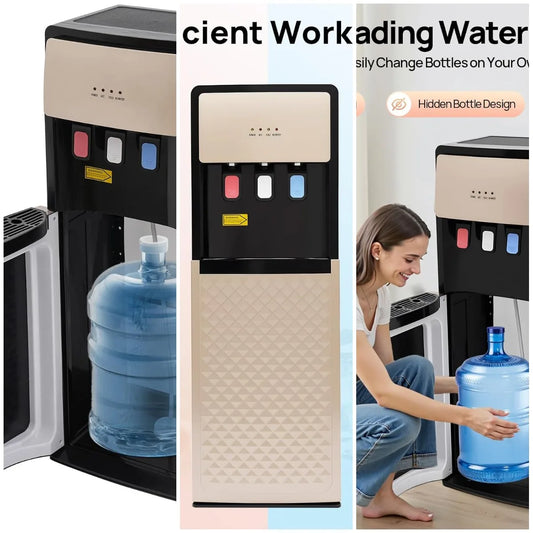 XMSJ Bottom Loading Water Cooler Dispenser Hot Cold