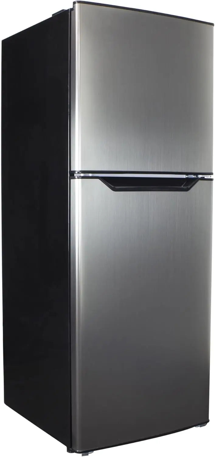 XMSJ Frost Free Top Mount Freezer Refrigerator Compact