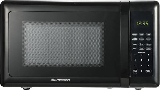 XMSJ Compact Countertop Microwave Oven With LED Display And Touch Control