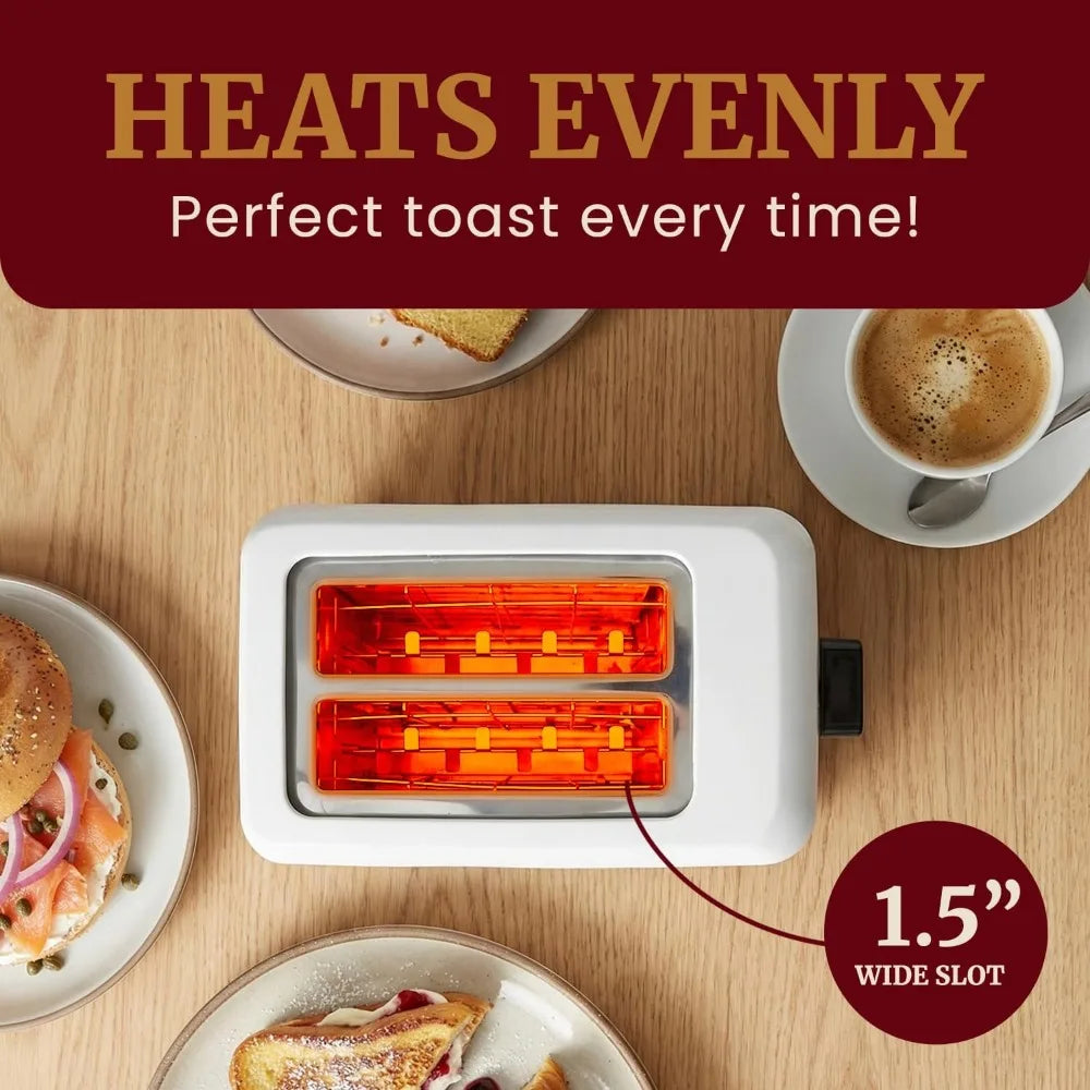 Cool Touch Toaster With Seven Settings And Extra Wide Slots