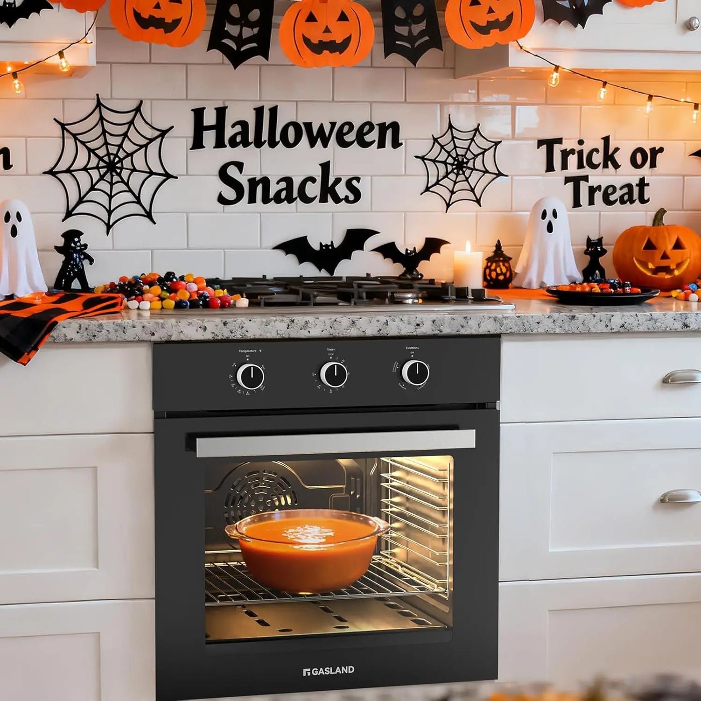 XMSJ Natural Gas Wall Oven With Rotisserie And Convection