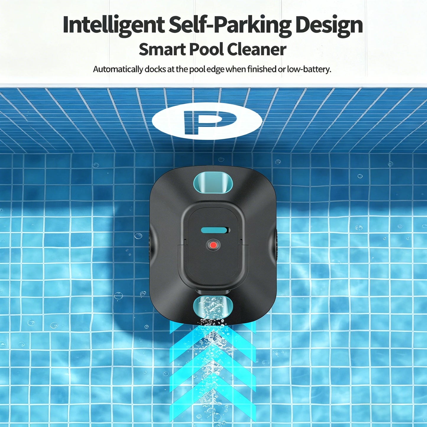 Vastorm Automatic Robotic Pool Cleaner With Smart Navigation