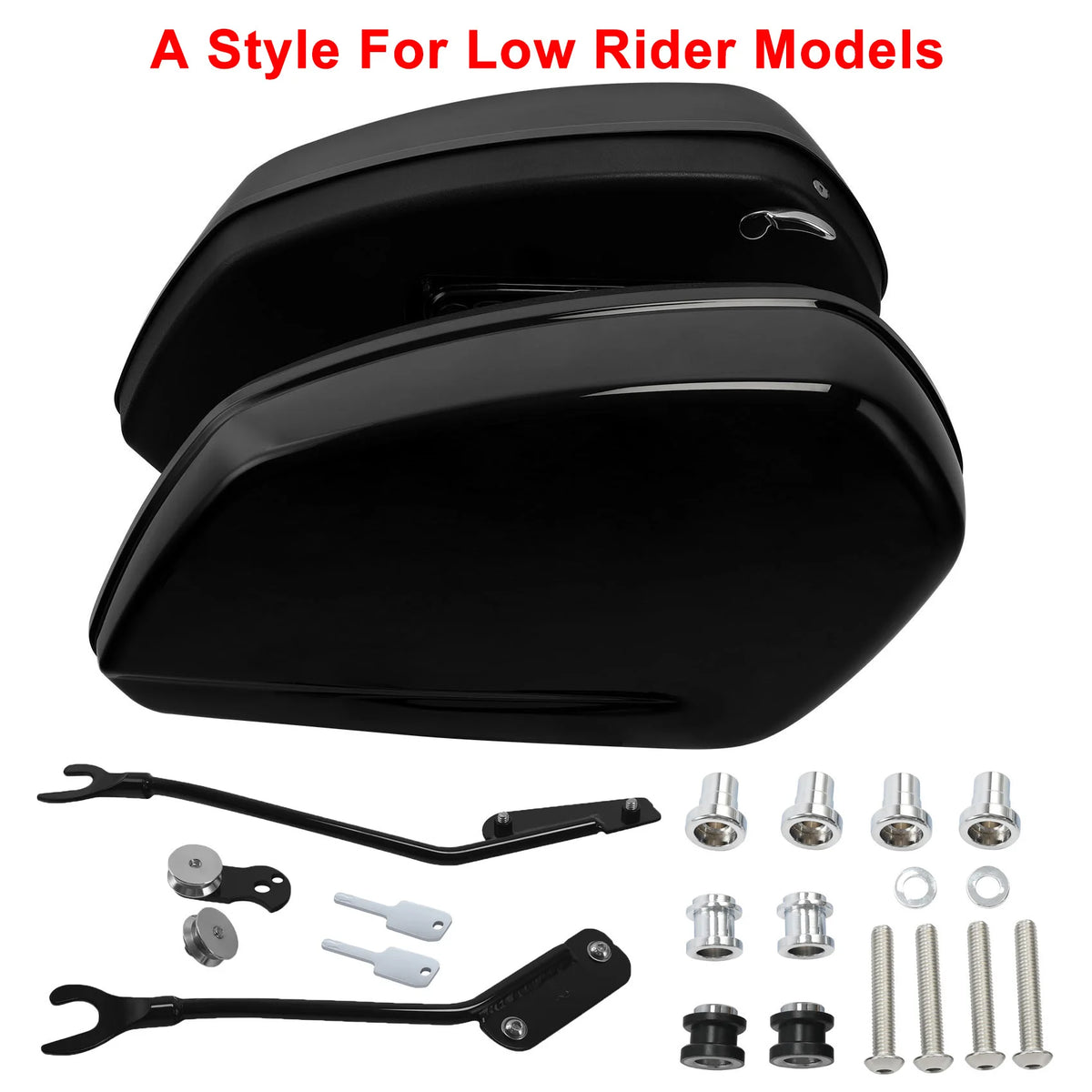 TCMT Saddlebag Side Bag For Harley Softail Low Rider Models
