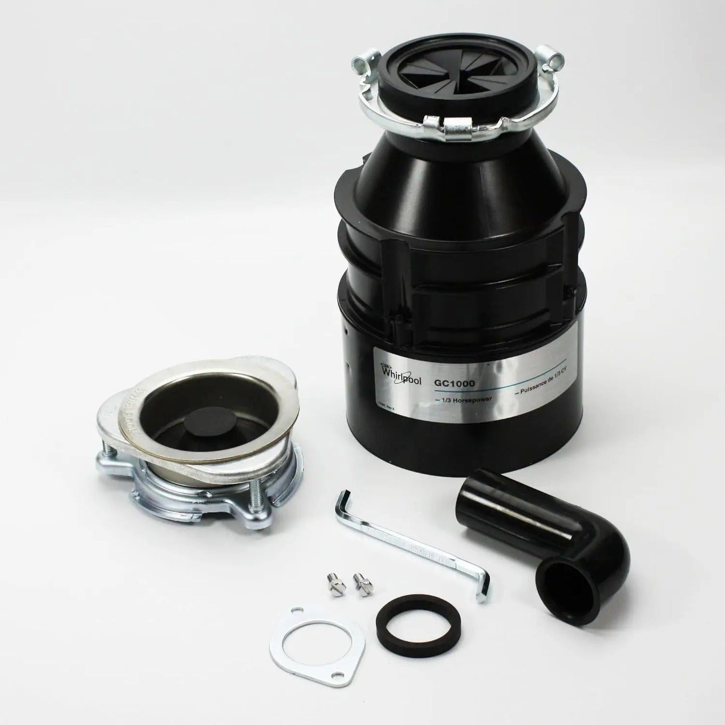 XMSJ One Third HP Sink Disposer Compact Garbage Disposal