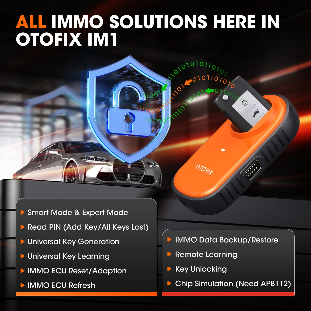 OTOFIX IM1 Key Programmer And Full System Diagnostic Tool
