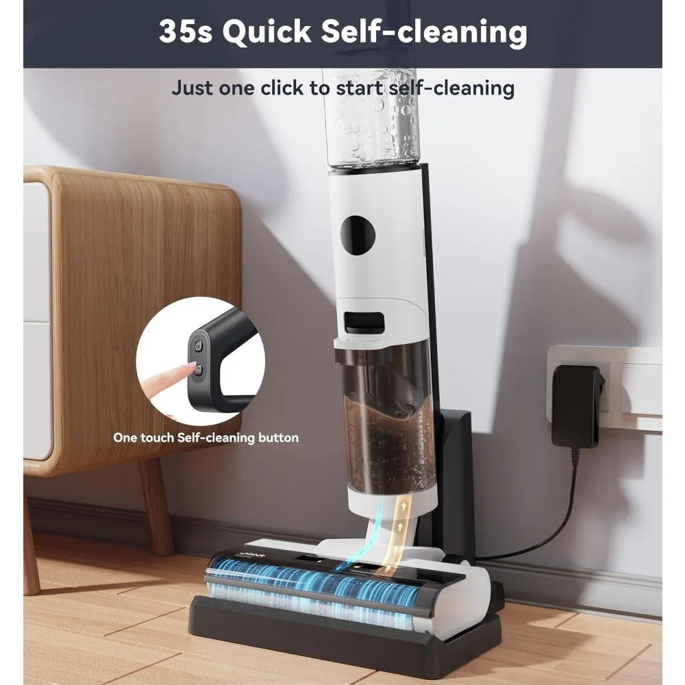 XMSJ Cordless Wet Dry Vacuum ED12 For Hard Floor Cleaning