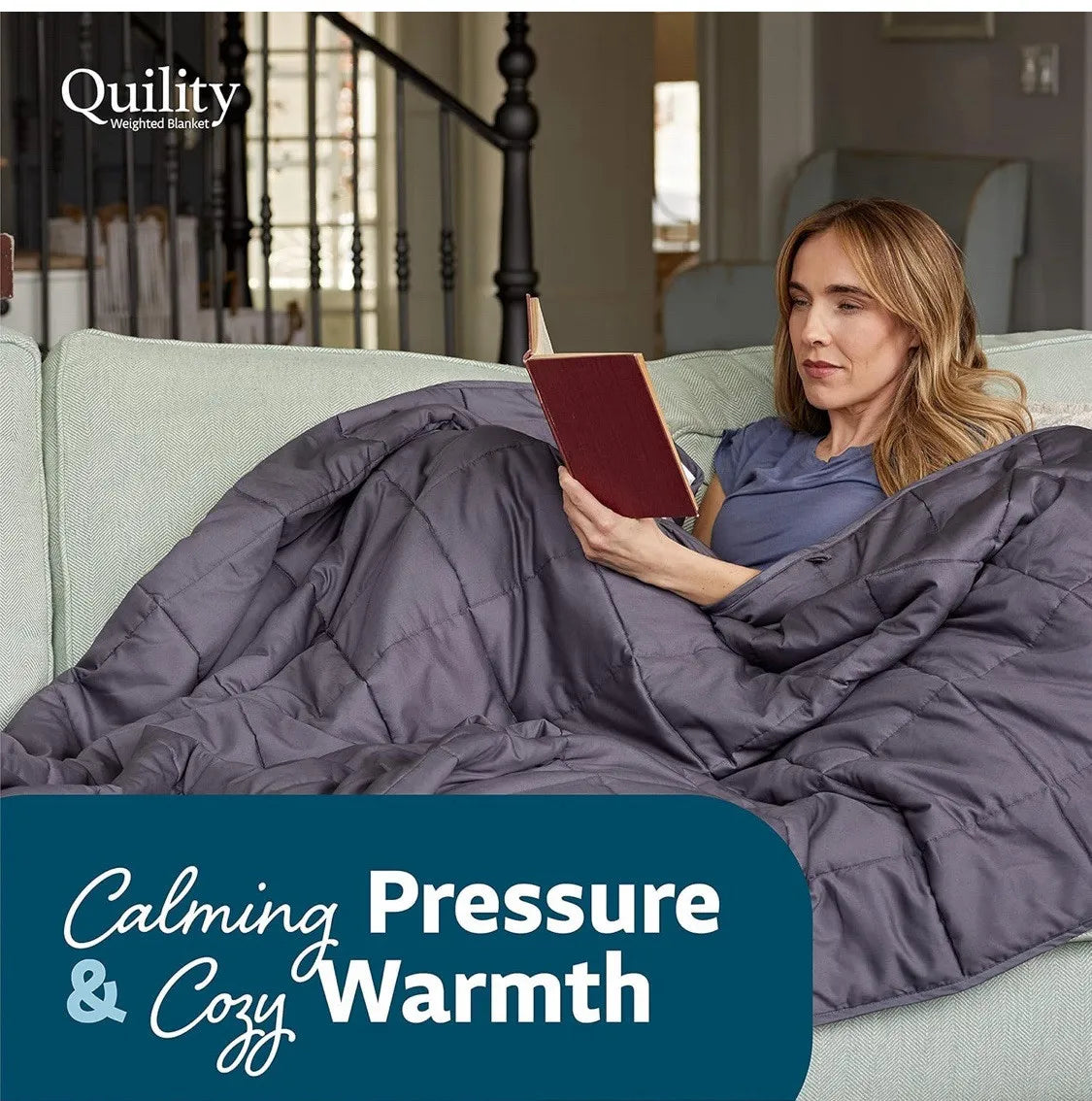 Weighted Blanket For Adults 20 Lb Relaxation And Stress Relief