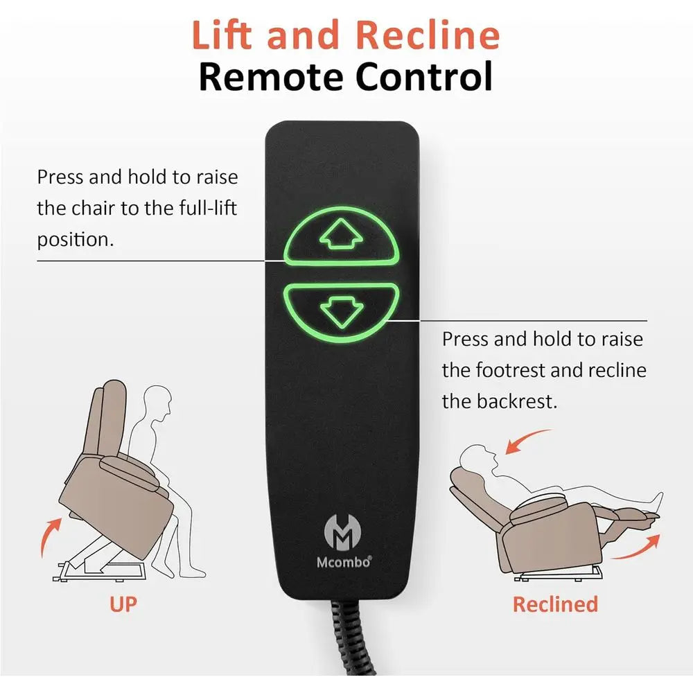 Power Lift Recliner For Elderly With USB Charging Ports