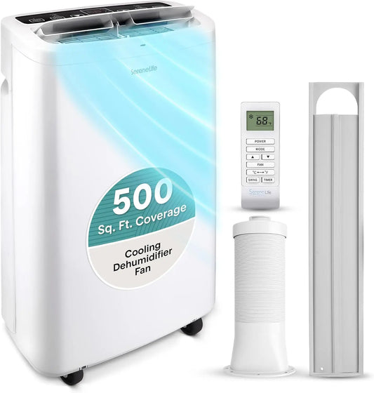 XMSJ Portable Air Conditioner 14000 BTU With Dehumidifier And Remote Control