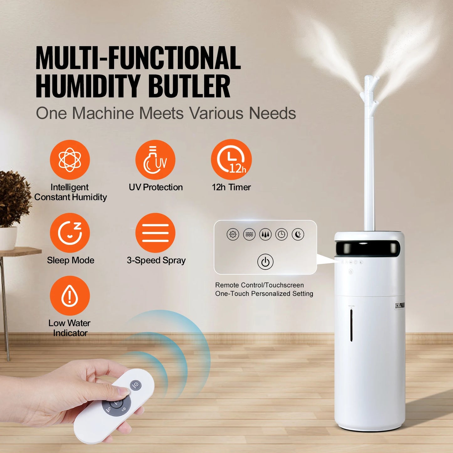 SucceBuy Ultrasonic Humidifier For Whole House And Large Rooms 16L
