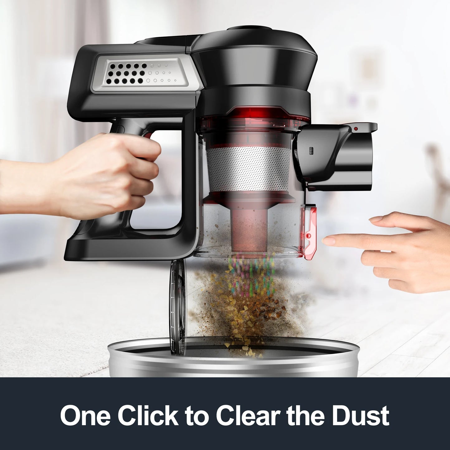 INSE N650 Cordless Vacuum Cleaner 4 in 1 Powered Suction