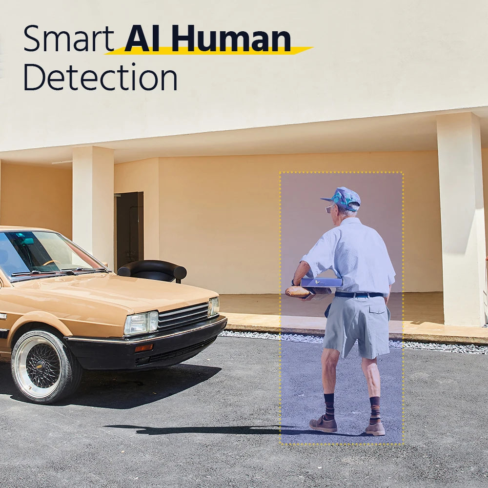 ANNKE WiFi Video Surveillance System 3MP Cameras With AI Detection