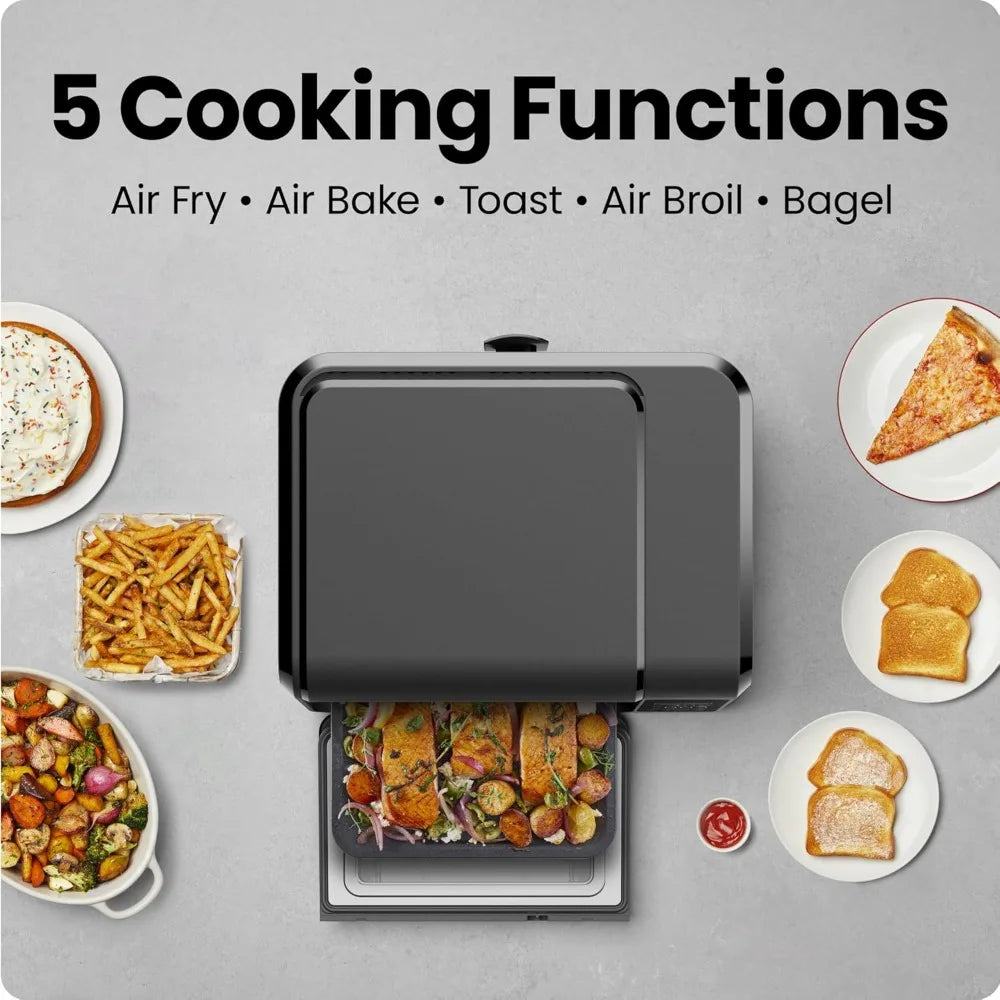 XMSJ 15 Quart Air Fryer Toaster Oven With 5 Functions