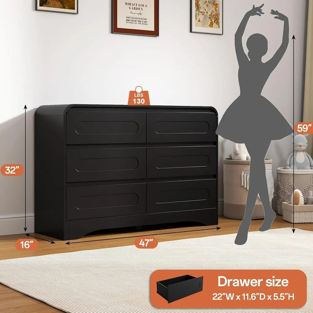 3-Piece Solid Wood Bedroom Set Dresser Nightstand Chest