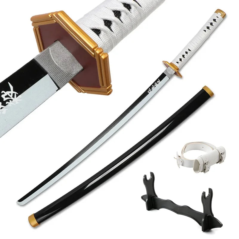 Anime Katana Cosplay Bamboo Wooden Toy Sword Tanjiro Zenitsu Kyoujurou