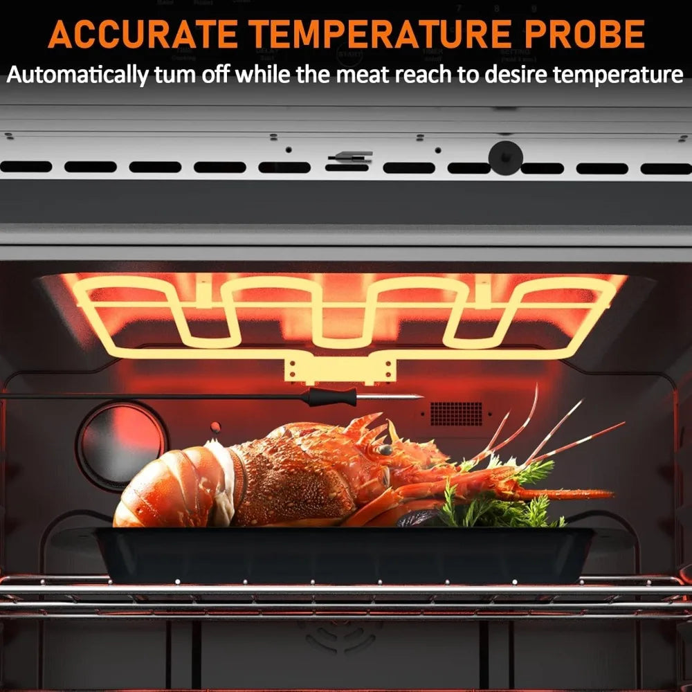 XMSJ Electric Wall Oven Convection 4.8 Cu.Ft Touch Control