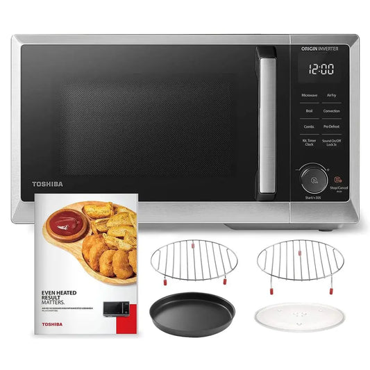 YTYIN 6in1 Inverter Countertop Microwave Air Fryer Combo Oven