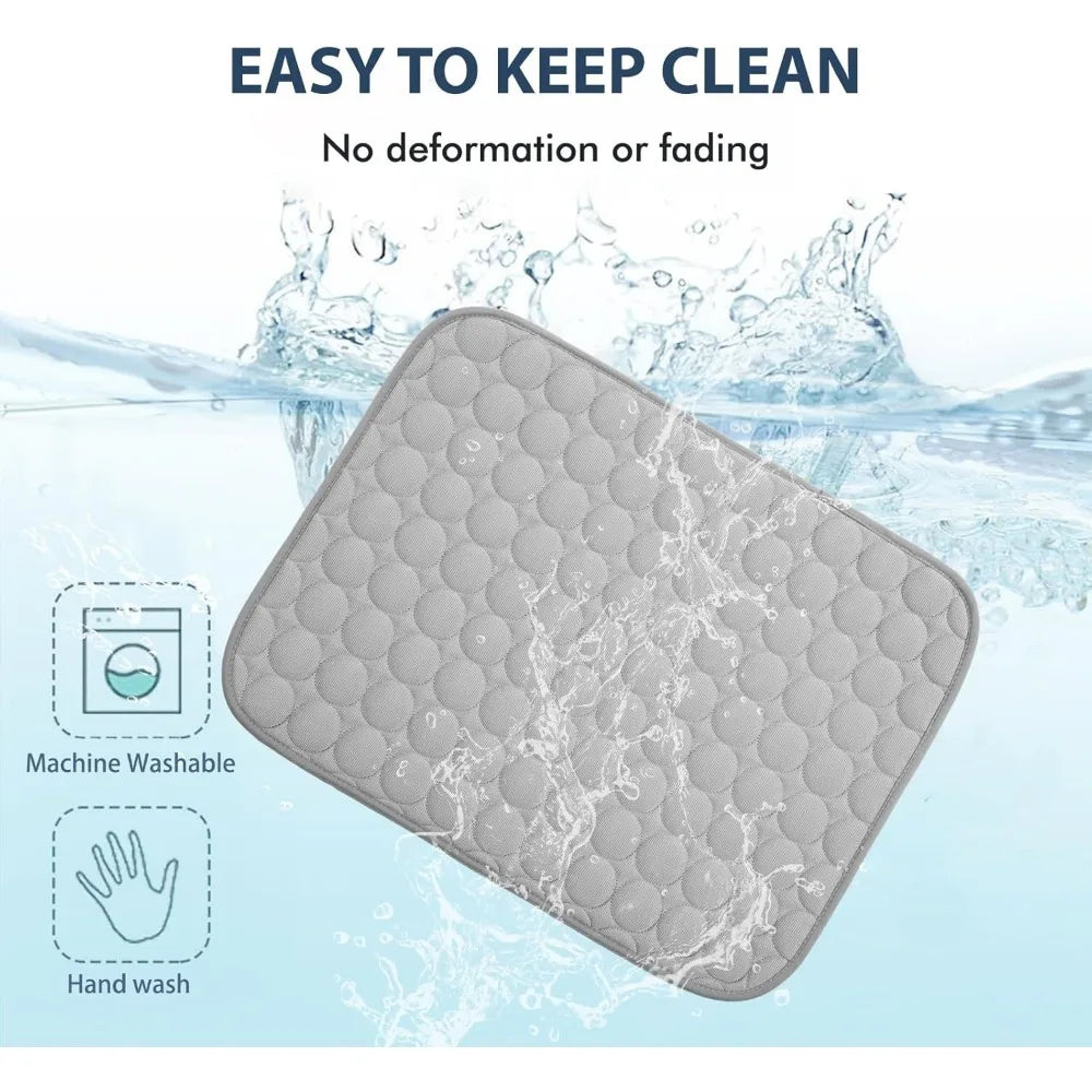 NBVCX Summer Cooling Mat For Pets And People Portable Washable