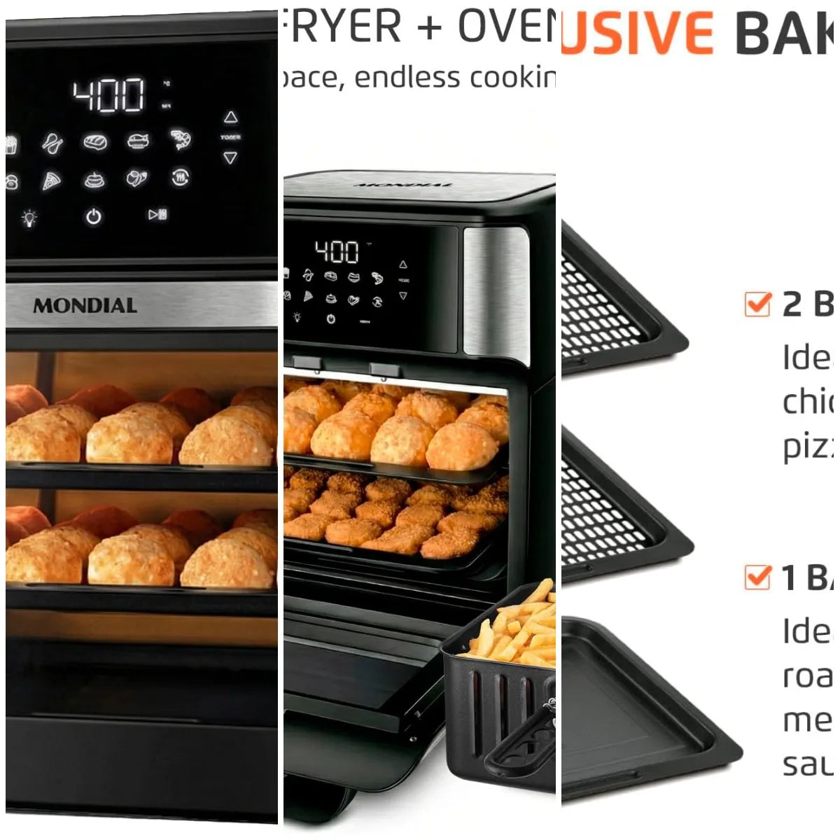 XMSJ Air Fryer Oven 1800W With 12 7 Quart Capacity