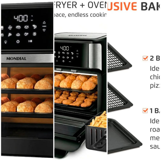 XMSJ Air Fryer Oven 1800W With 12 7 Quart Capacity