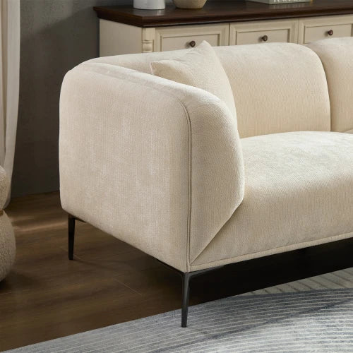 Modern L Shaped Living Room Sofa For Family Movie Nights