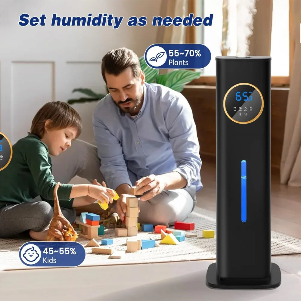 XMSJ Humidifier For Bedroom With Aroma Diffuser And Auto Shutoff