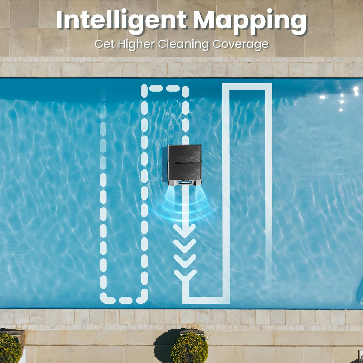Inse Solar Robotic Pool Cleaner With Remote Control