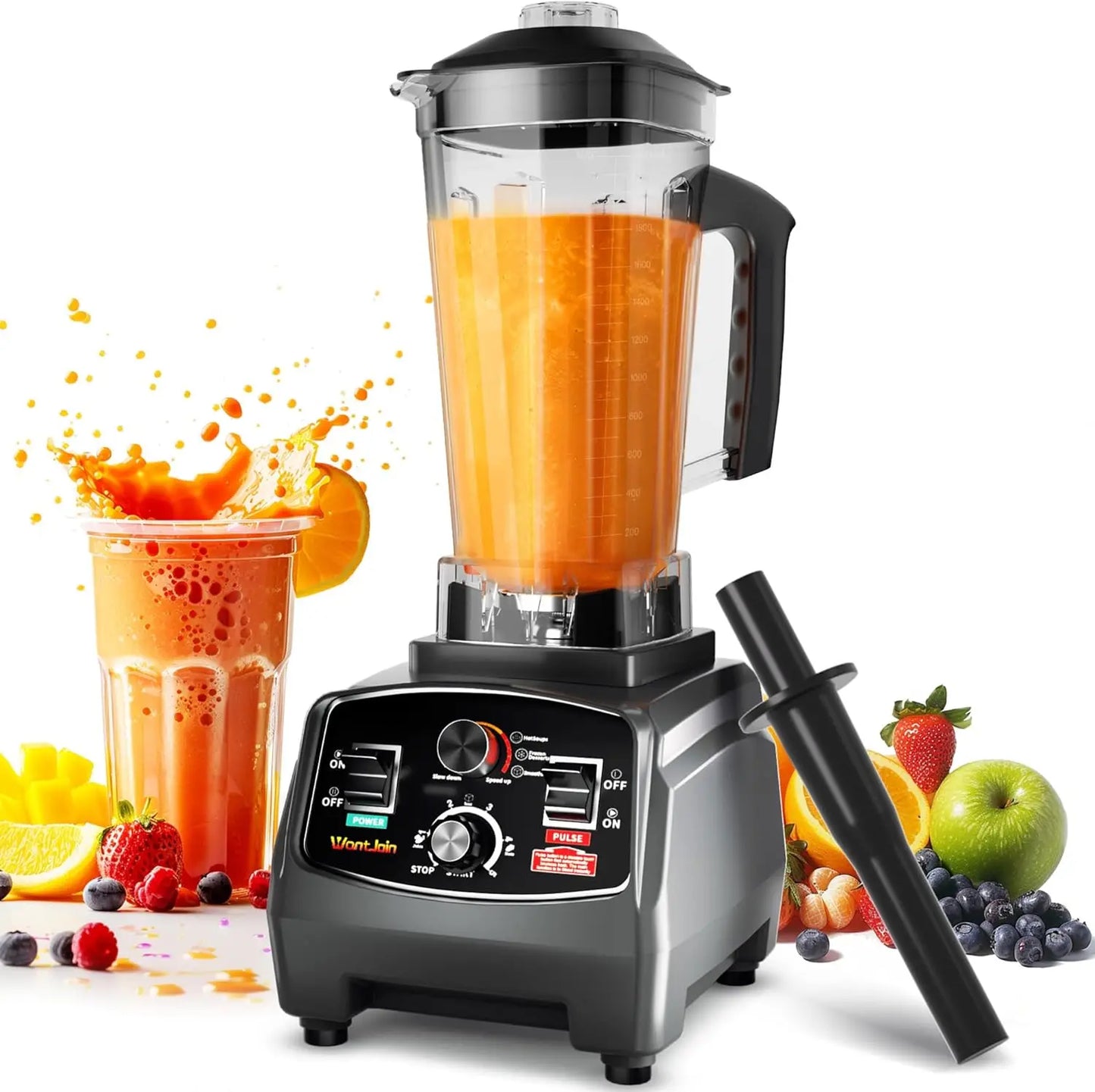 WantJoin Professional Blender 1800W High Power For Home And Commercial