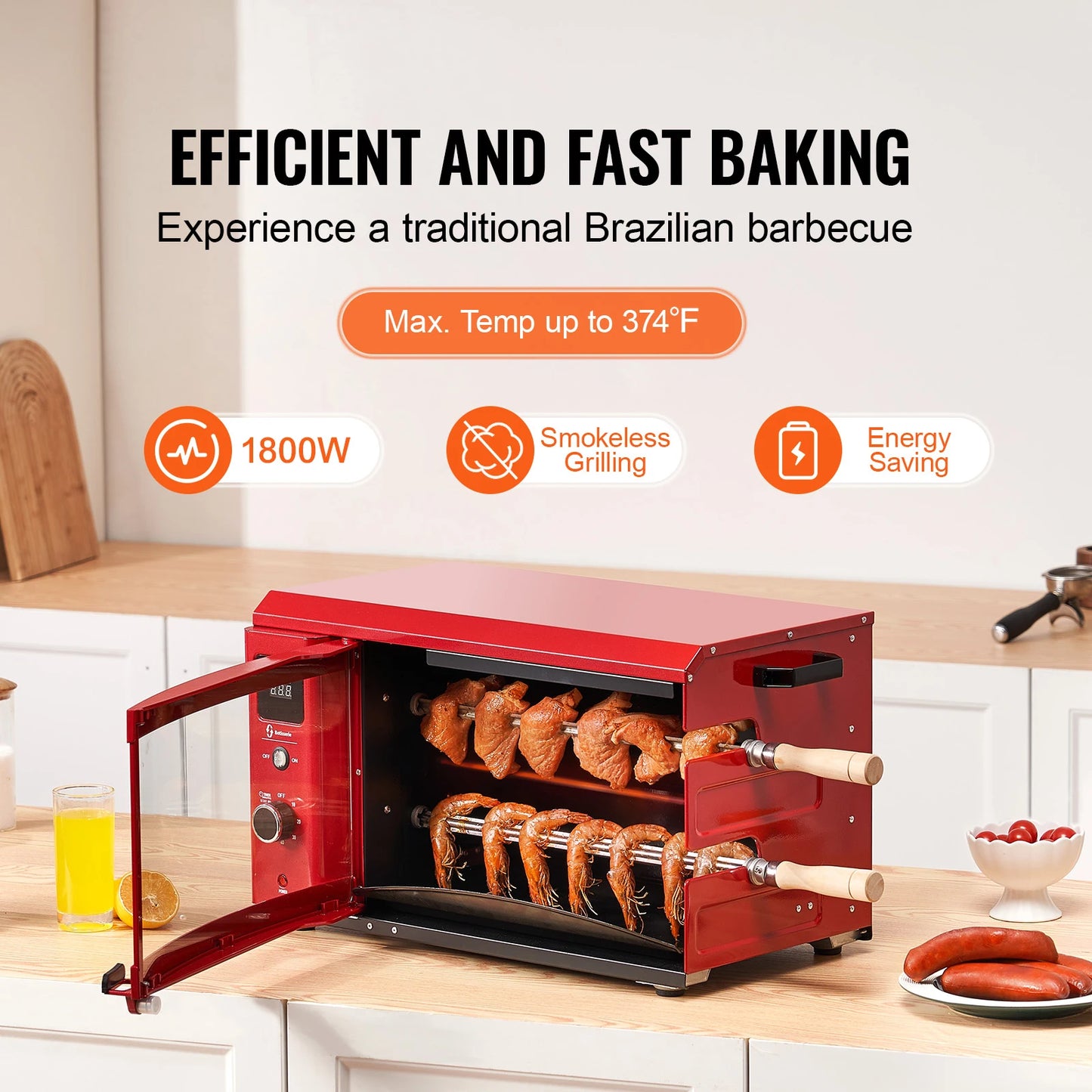 VEVOR Shawarma Grill Machine For Commercial Kitchen And Restaurant