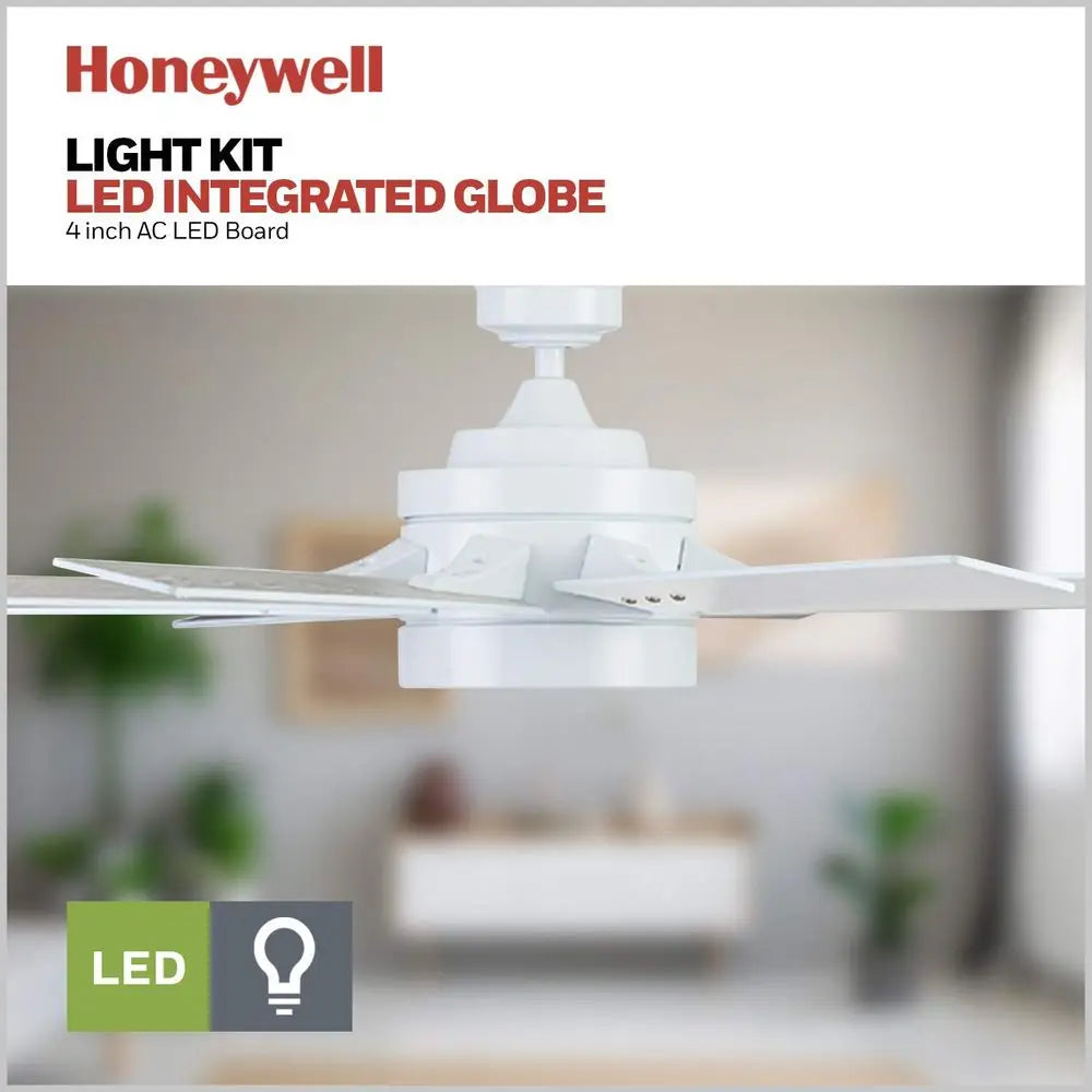 YTYIN Ceiling Fan With Light Remote Control LED Indoor
