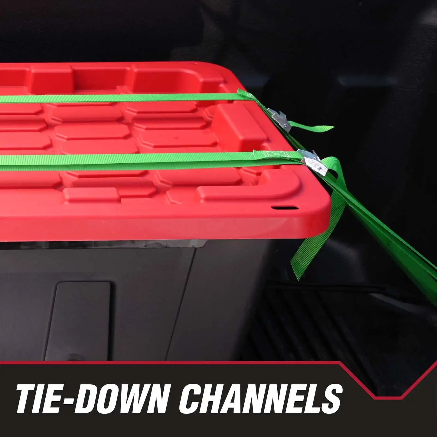 27 Gallon Snap-Lid Storage Bin With Heavy-Duty Plastic Container