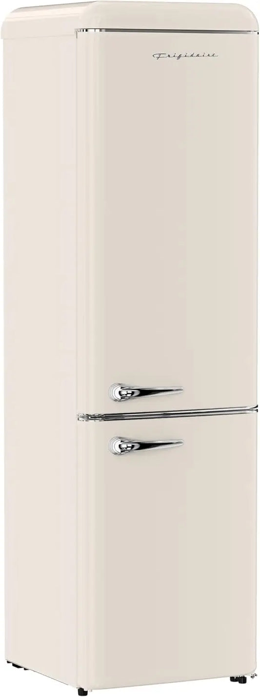 XMSJ Retro Style Fridge With Bottom Freezer 9.2 Cu Ft