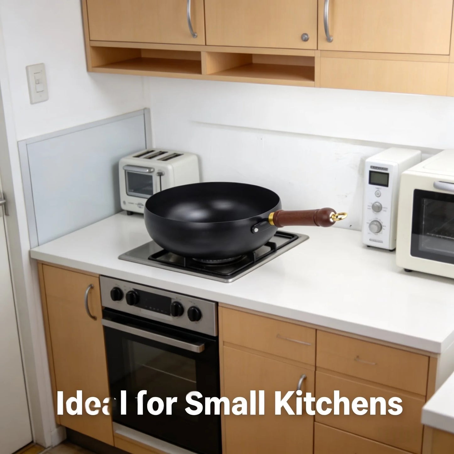 Uncoated Iron Frying Pan For General Use On Stoves