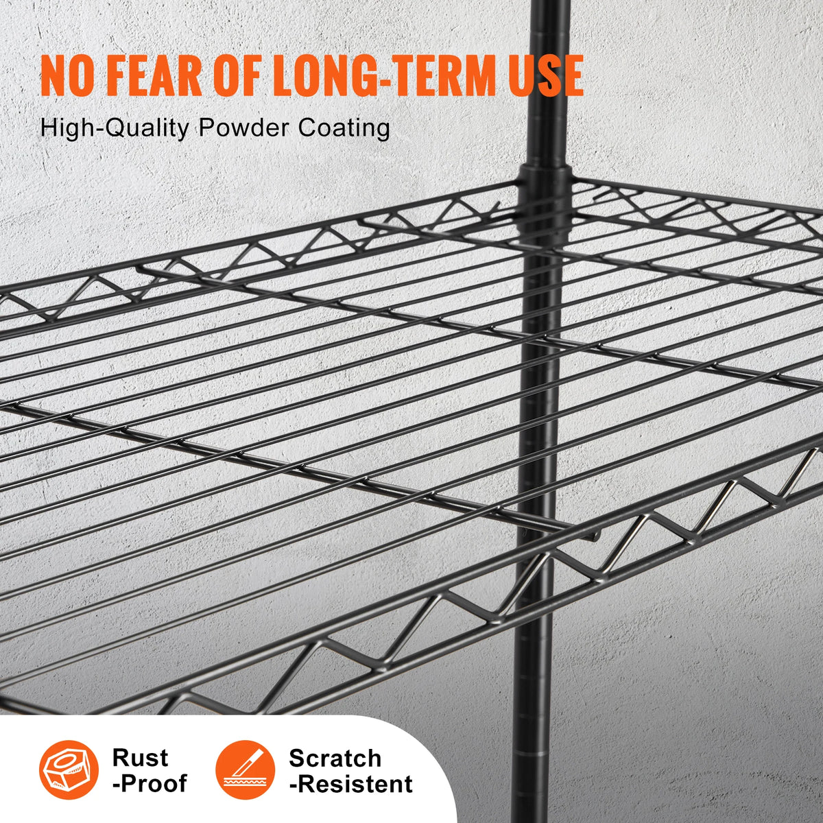 SucceBuy Four Tier Steel Ladder Storage Shelf Bookcase