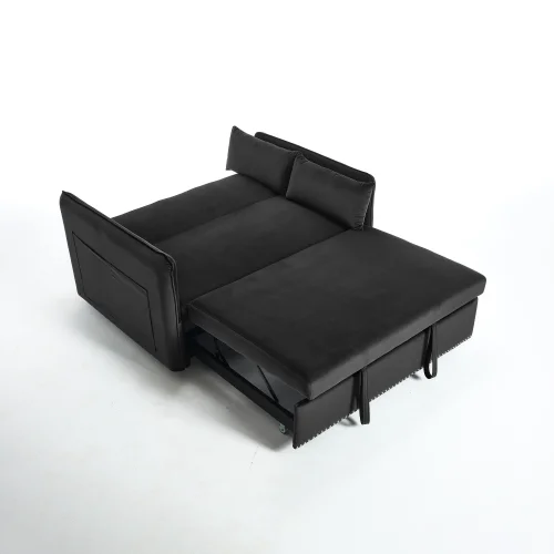 3 In 1 Convertible Sleeper Futon Sofa Bed Loveseat