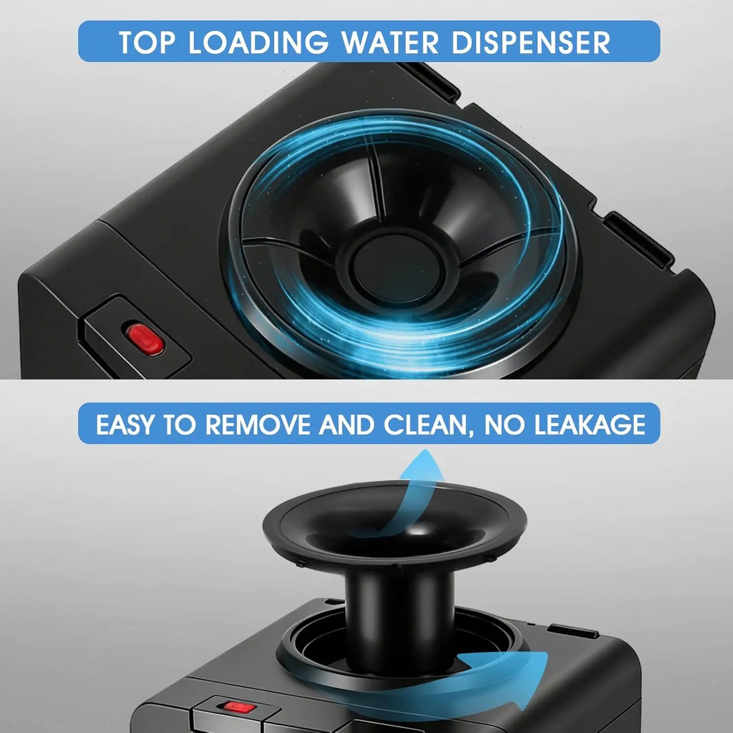 XMSJ Top Loading Water Dispenser Hot And Cold Cooler
