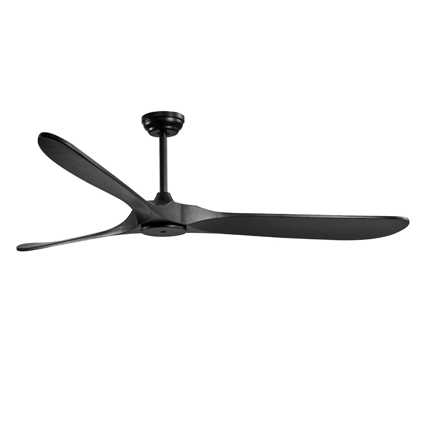 Ceiling Fan With Remote 6 Speed Wood Blades Flush Mount