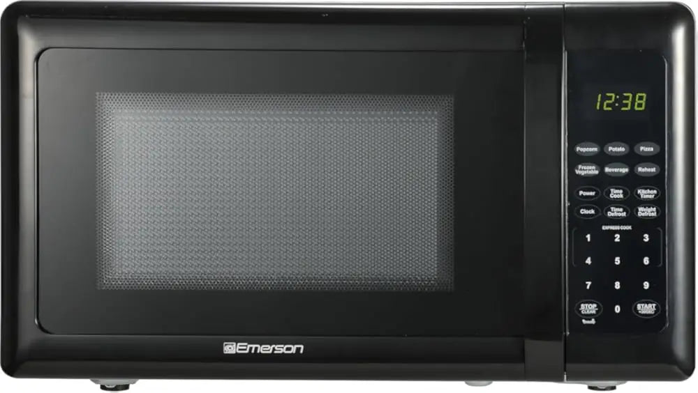 XMSJ Compact Countertop Microwave Oven With LED Display And Touch Control