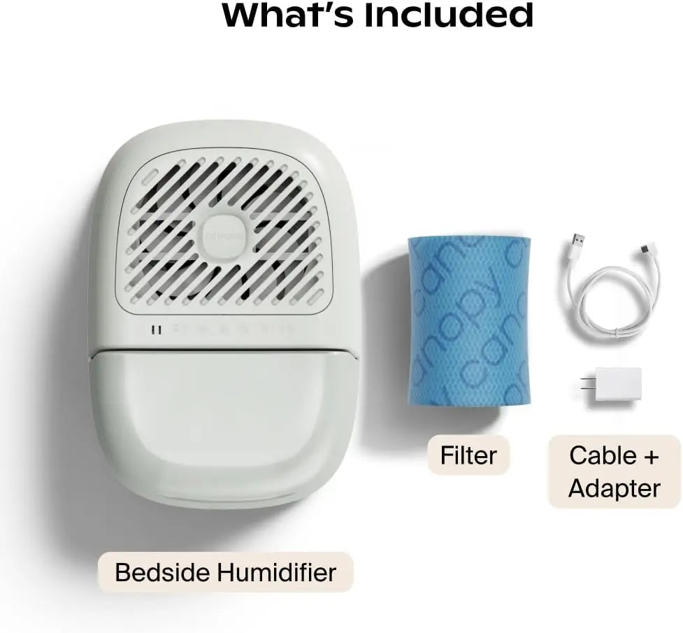 XMSJ Bedside Humidifier 2.0 With Reading Light And White Noise