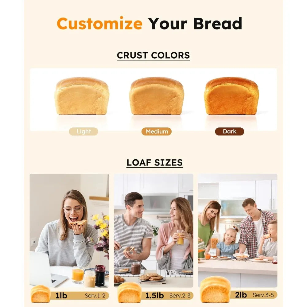 XMSJ 17 In 1 Bread Maker