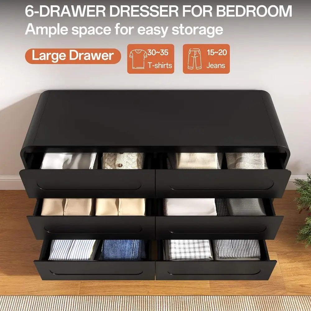 3-Piece Solid Wood Bedroom Set Dresser Nightstand Chest
