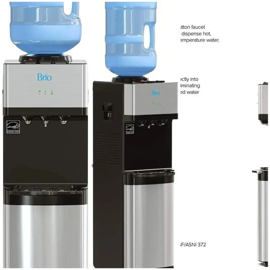 XMSJ Top Loading Water Cooler Dispenser With Hot And Cold Water